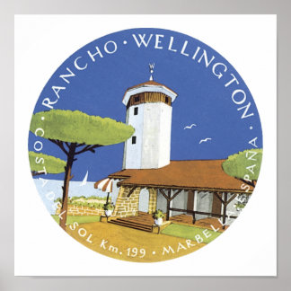 Póster Rancho Wellington