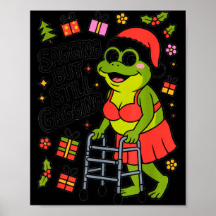 Póster Rancio pero todavía divertido Sapo de Navidad Hol