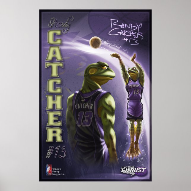 Póster Randy Catcher Poster (Frente)
