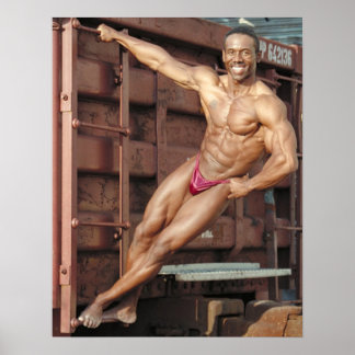 Póster Randy en el tren