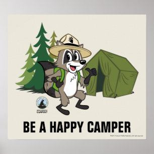 Póster Ranger Rick Gran Campana Americana - Carpa