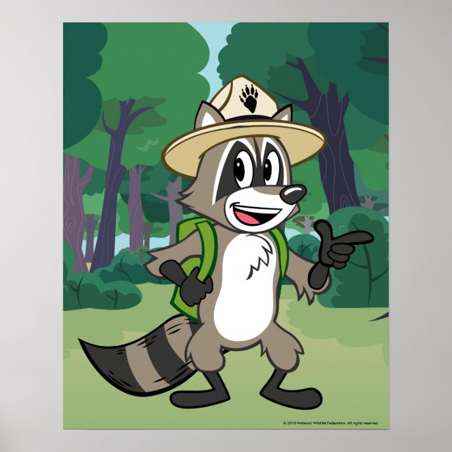 Póster Ranger Rick | Ranger Rick Pointing (Frente)