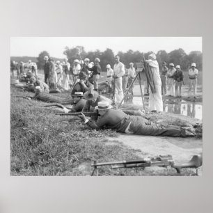 Póster Rango de Rifle: 1917