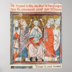 Póster Raoul, son of the Duke of Burgundy