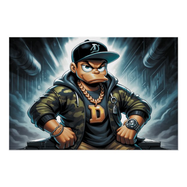 Poster Rap Duck 2 (Anverso)
