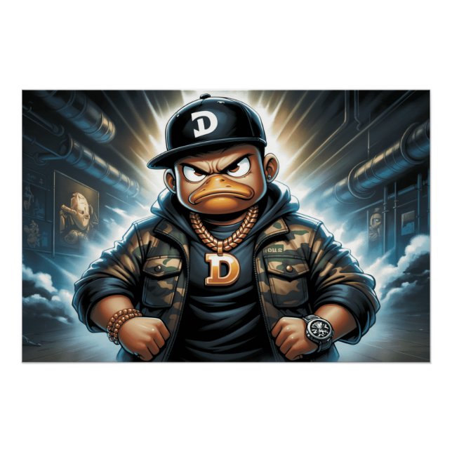 Poster Rap Duck 3 (Anverso)