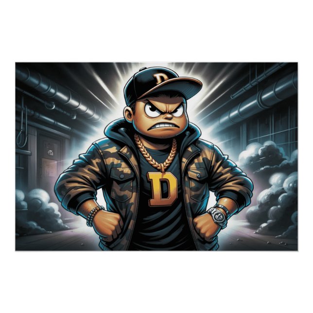 Poster Rap Duck 4 (Anverso)