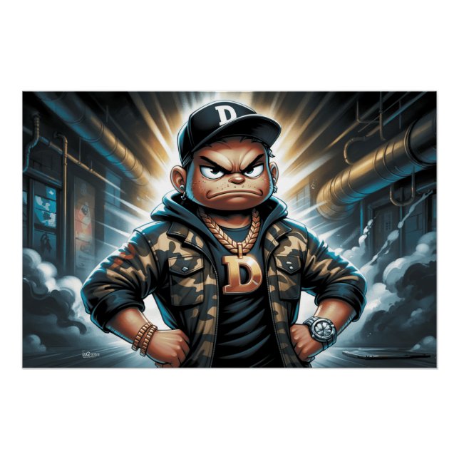 Poster Rap Duck 5 (Anverso)