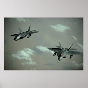 Póster Rapaces F-22