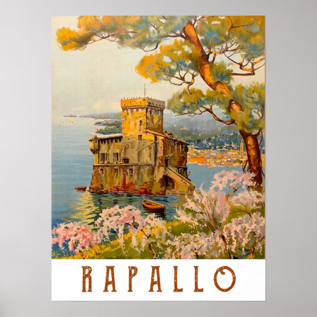 Póster Rapallo (Italia) (Frente)