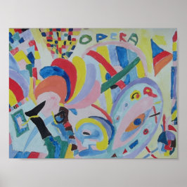 Póster Raphael Canossa Paris Opera poster