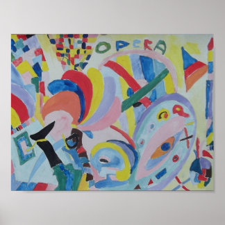 Póster Raphael Canossa Paris Opera poster