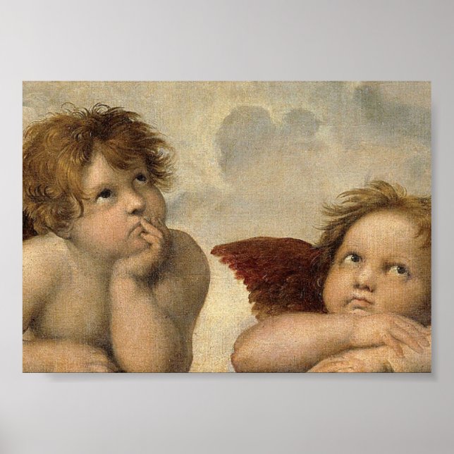 Póster Raphael Cherubs Angels (Frente)