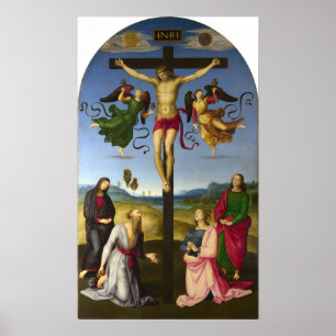 Póster Raphael - Crucifixion 1503