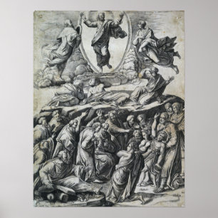 Póster Raphael - La Transfiguración De Cristo