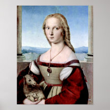 Raphael - Lady con unicornio - Raffaello Santi