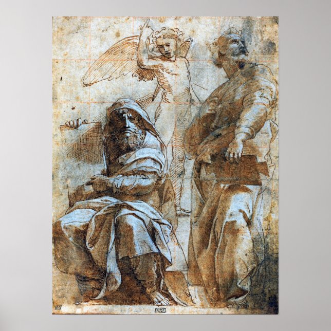 Póster Raphael - Los Profetas Hosea Y Jonah (Frente)