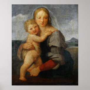 Póster Raphael - Madonna