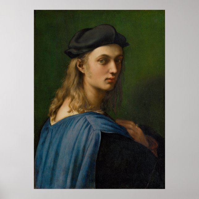 Póster Raphael - Retrato de Bindo Altoviti (Frente)