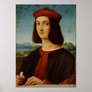 Póster Raphael - Retrato Santi De Pietro Bembo