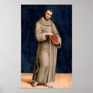 Póster Raphael - San Francisco De Asís