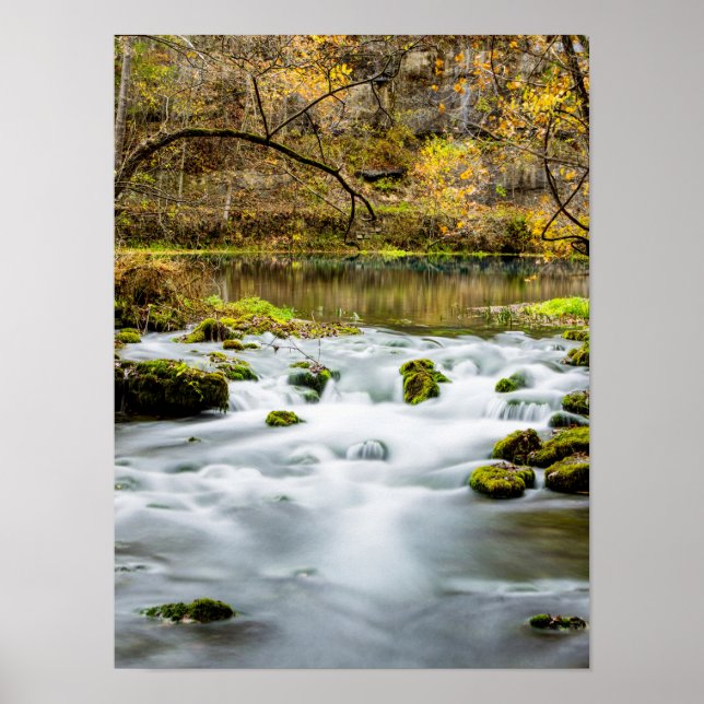 Póster Rápidos de Alley Springs (Frente)