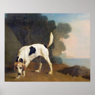Póster Raposero en el olor, c.1760 (aceite de George