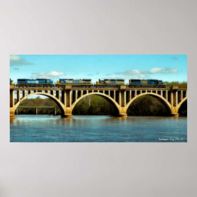 Póster Rappahannock Crossing (Frente)