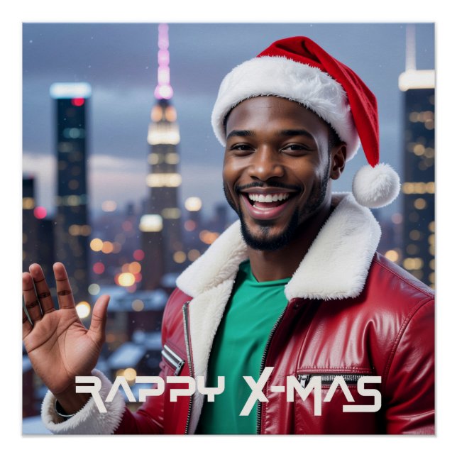 PÓSTER RAPPY X-MAS (Anverso)