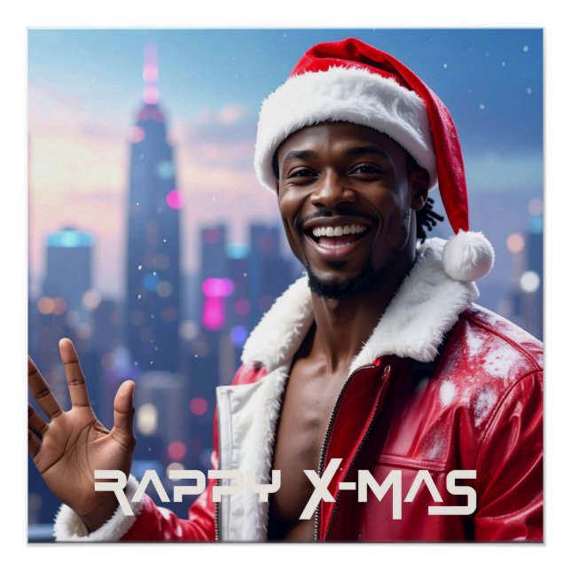 PÓSTER RAPPY X-MAS (Anverso)