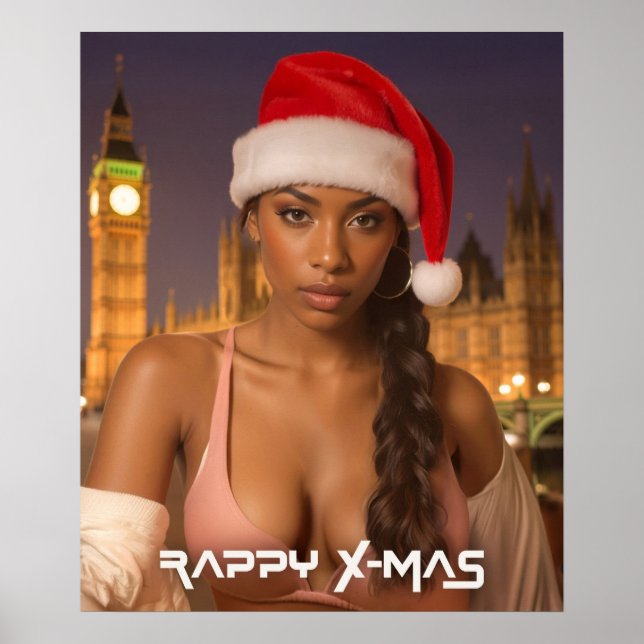 PÓSTER RAPPY X-MAS (Frente)