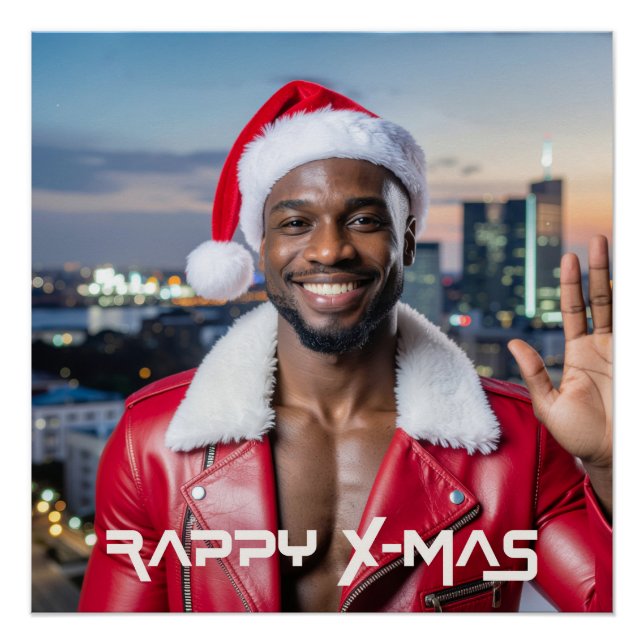 PÓSTER RAPPY X-MAS (Anverso)