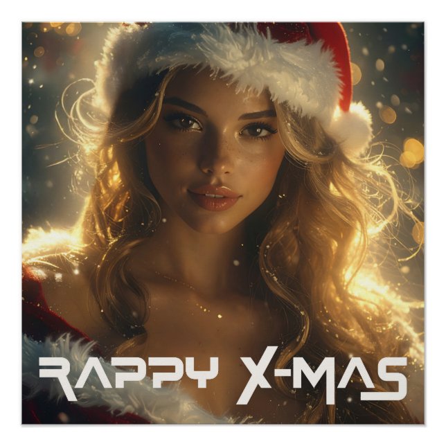 PÓSTER RAPPY X-MAS (Anverso)