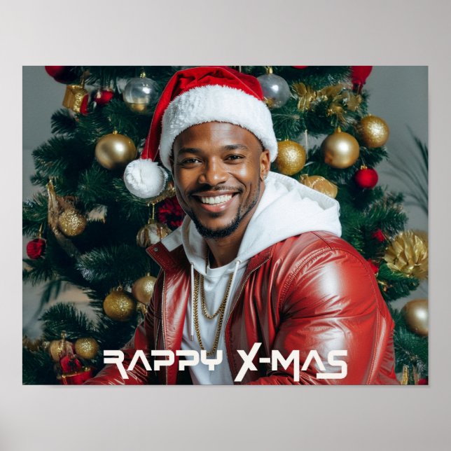 Póster RAPPY X-MAS Print, Value Poster Paper (Semi-Gloss) (Frente)