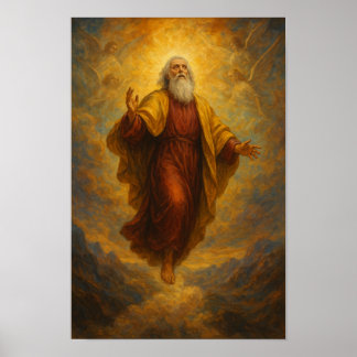Póster Rapto de Enoc Hebreos 11:5 Cristiano
