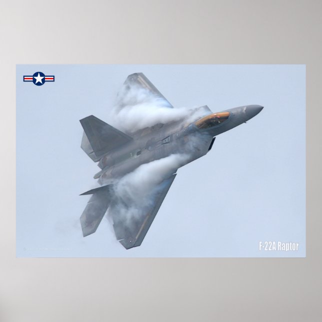 PÓSTER RAPTOR F-22A (Frente)