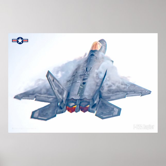 PÓSTER RAPTOR F-22A (Frente)