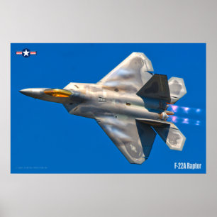 PÓSTER RAPTOR F-22A