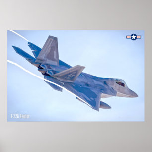 PÓSTER RAPTOR F-22A