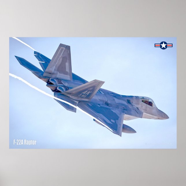 PÓSTER RAPTOR F-22A (Frente)