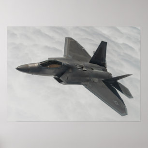 Póster Raptor F-22A