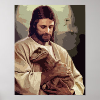 Póster Raptor Jesus