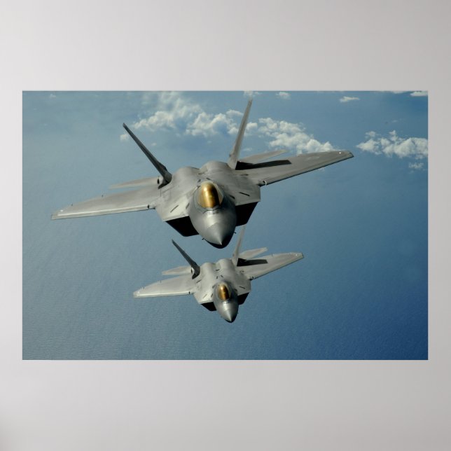 Póster Raptores F-22 (Frente)