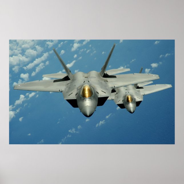 Póster Raptores F-22 (Frente)