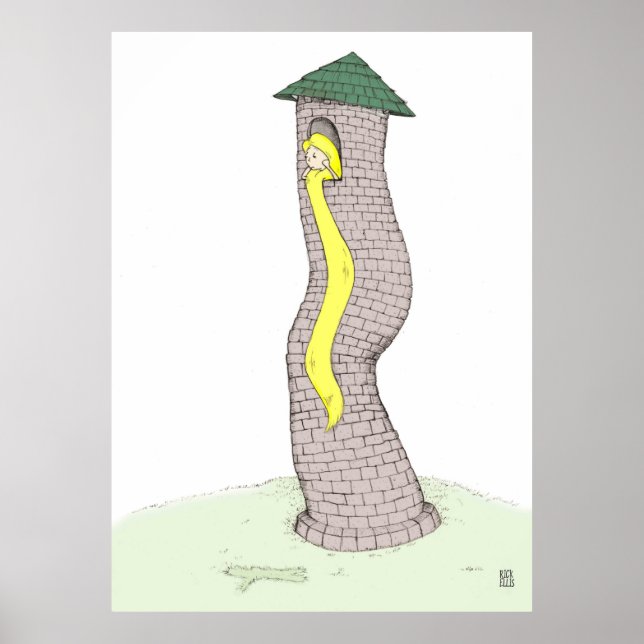 Póster Rapunzel (Frente)