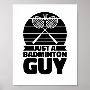Póster Raqueta De La Pista De Racquet - Equipo Sólo Una M
