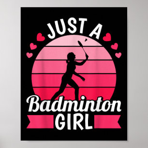 Póster Raqueta del transbordador Badminton - Racquet sólo