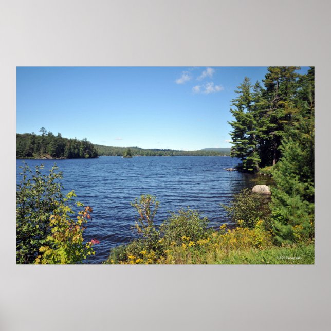 Póster Raquette Lank en la huella Adirondack 08 229 (Frente)