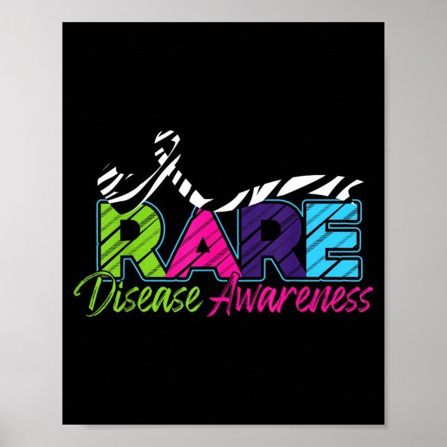 Póster Rare Disease Awareness Rare Disease Day Warriors 2 (Frente)