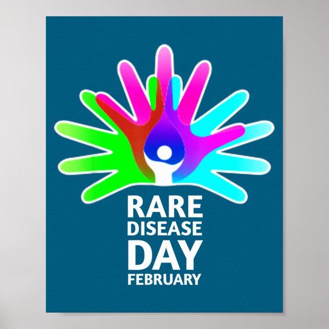 Póster Rare Disease Awareness Shirt - Rare Diseases Day 2 (Frente)